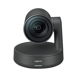 Logitech Rally Camera, Cámara PTZ premium con sistema de imágenes Ultra HD y control automático